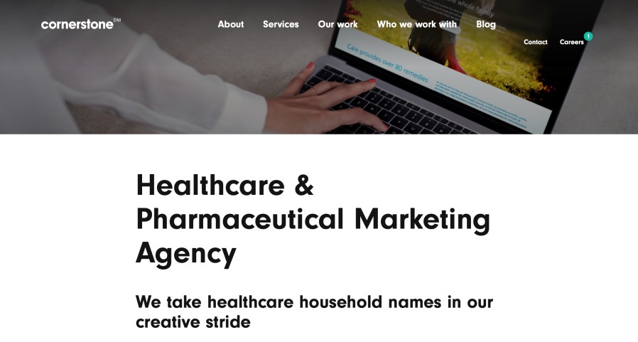 Cornerstone Design Best Pharmaceutical Digital Marketing Agencies