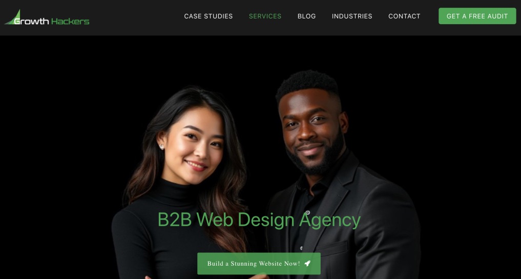Growth Hackers Award-Winning B2B Web Design Agency