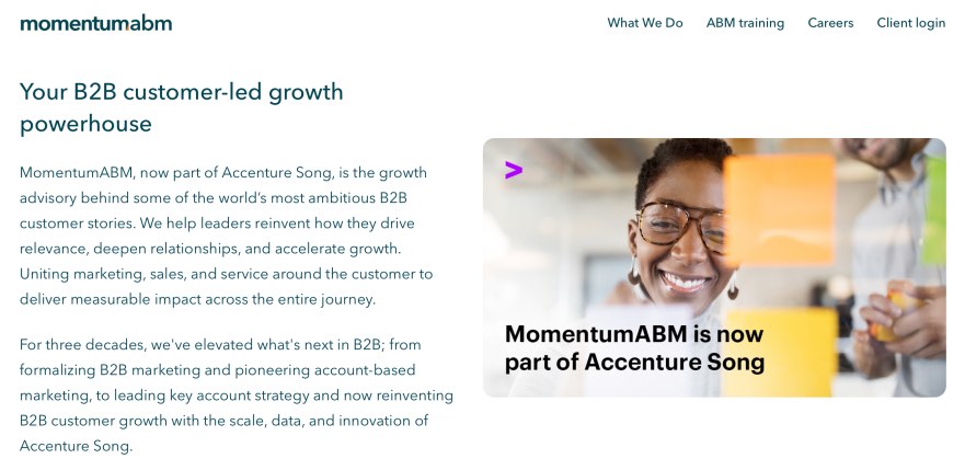 MomentumABM Best ABM Agencies