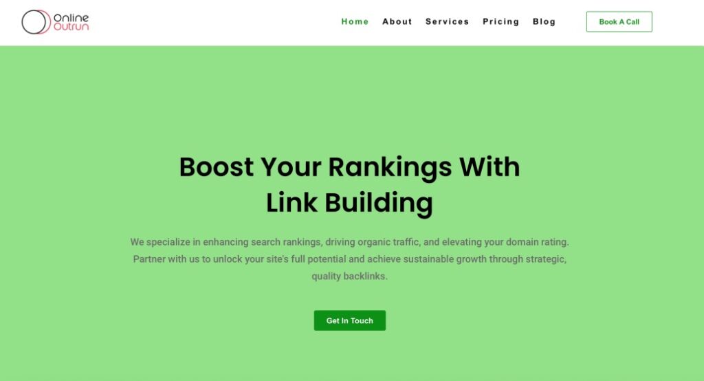 Online Outrun Top Link Building Services Agency Provider