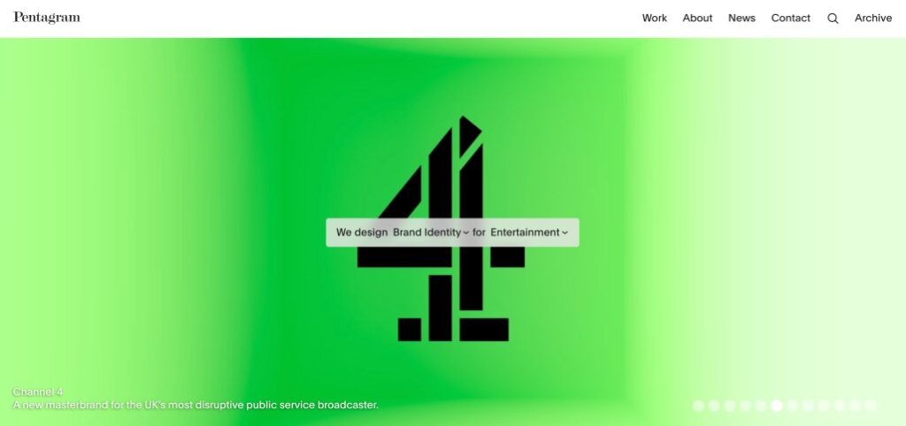 Pentagram Best B2B Design Agency