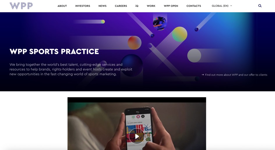 WPP Best Sports Marketing Agency Top Sport Digital Services Agencies